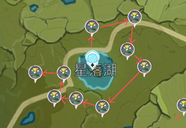 《原神》甜甜花位置一览